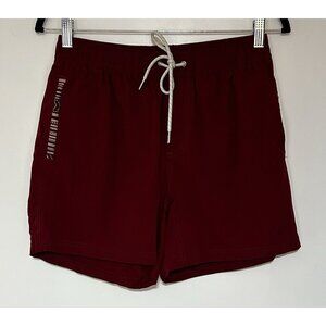 Wowie Shorts Men's Medium 5” Flow 2.0 Lined Athletic Fit Red Aztec Trim Shorts